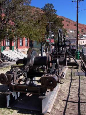 Mining Equipment on display 